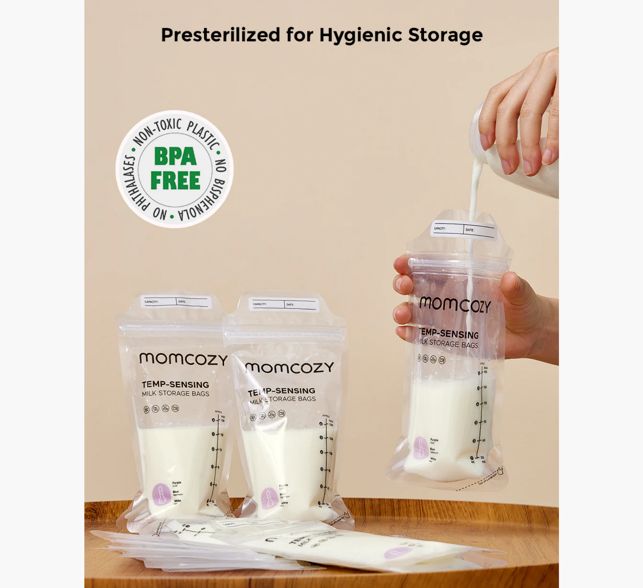 Qese për qumësht gjiri Momcozy *50 copë