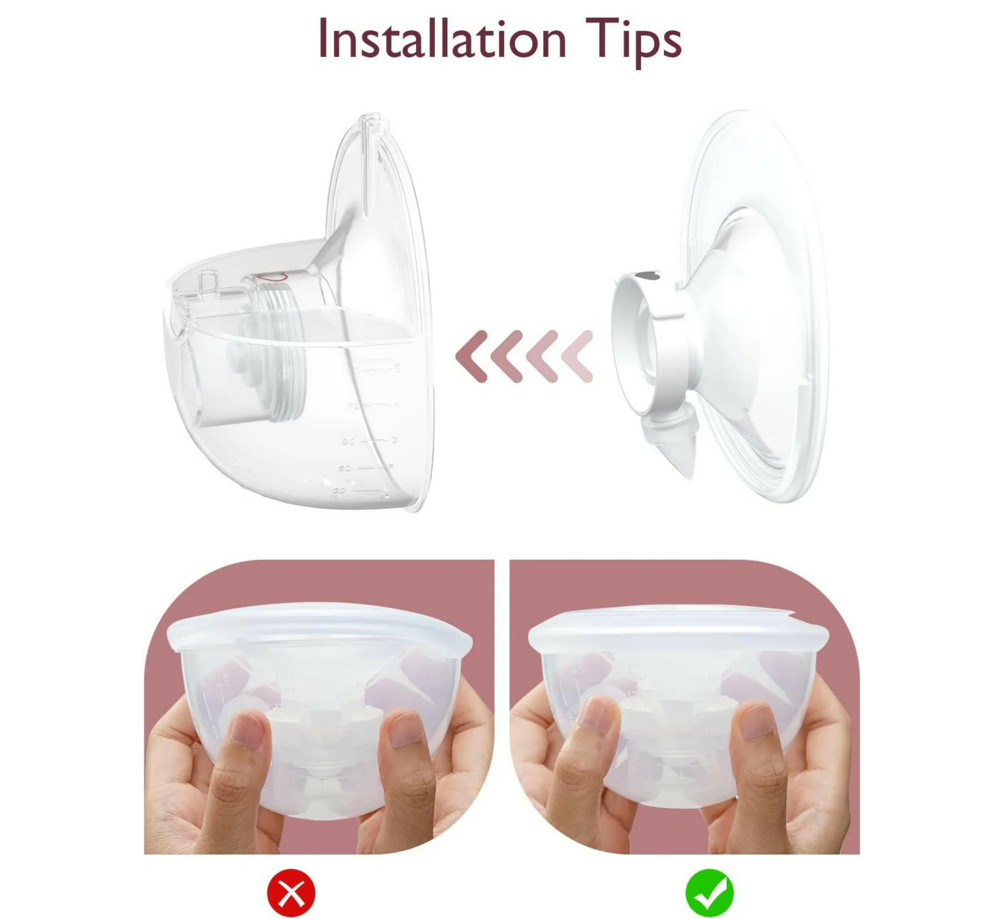 Set i plotë i gotave për koleksion Momcozy, i pajtueshëm me Momcozy M5