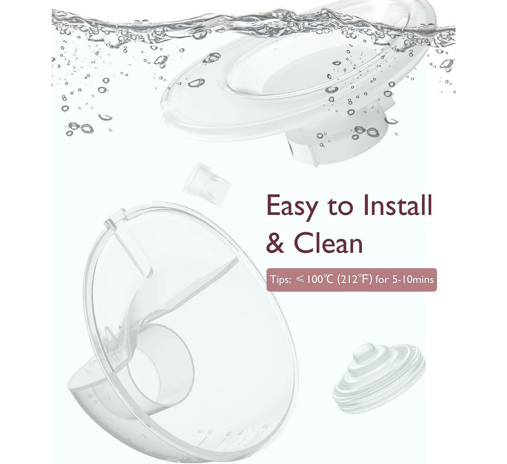 Set i plotë i gotave për koleksion Momcozy, i pajtueshëm me Momcozy M5