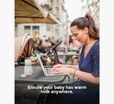 Ngrohës shishesh portativ pa tel Momcozy për udhëtim -MW03 