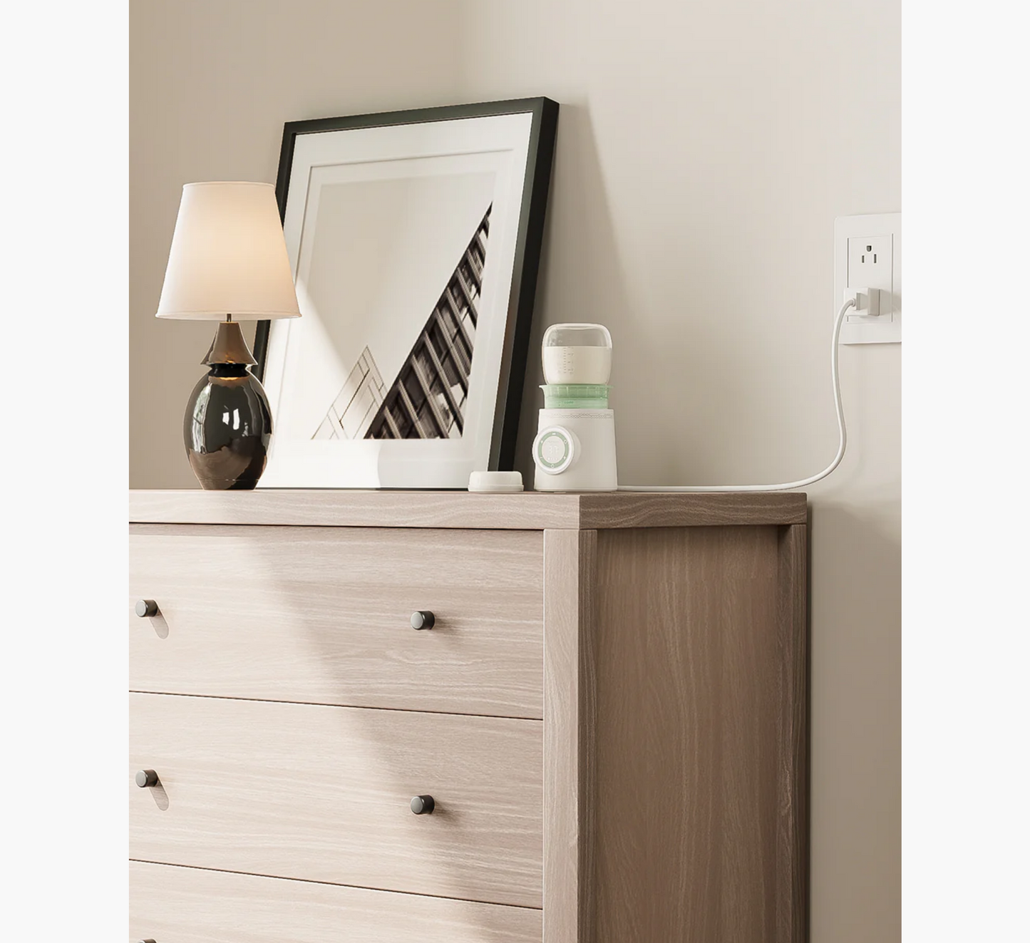 Ngrohës shishesh portativ pa tel Momcozy për udhëtim -MW03 