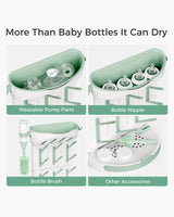 Momcozy DIY Larger Bottle Drying Rack for 18 Bottles