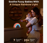Momcozy DreamSync Tech™ Smart Baby Sound Machine - Rainbow Light & App Control