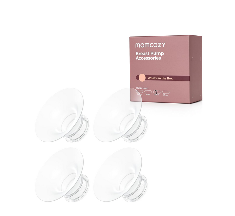 Momcozy Flange Insert Breast Pump Accessories for M5| M6| M9 (*4pcs)
