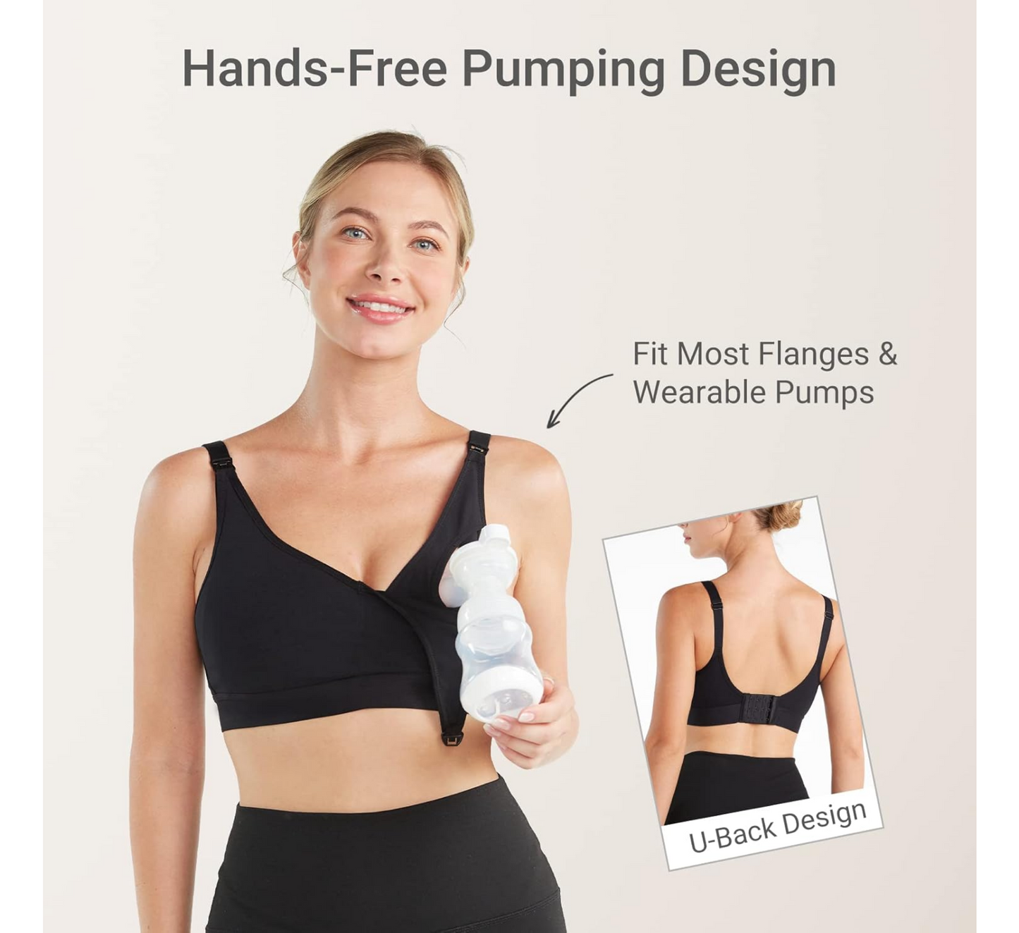 Sutjenë Momcozy HF015 Gjithëpërfshirëse Super Fleksibile me Pompë 