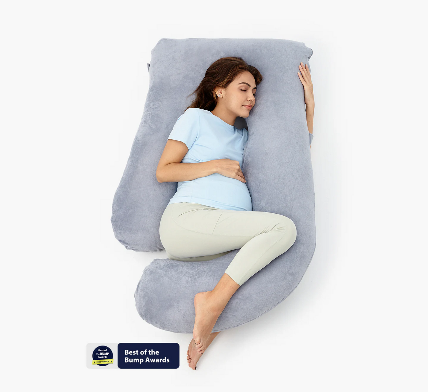 Jastëk trupi për nënë në formë U - Momcozy Huggable