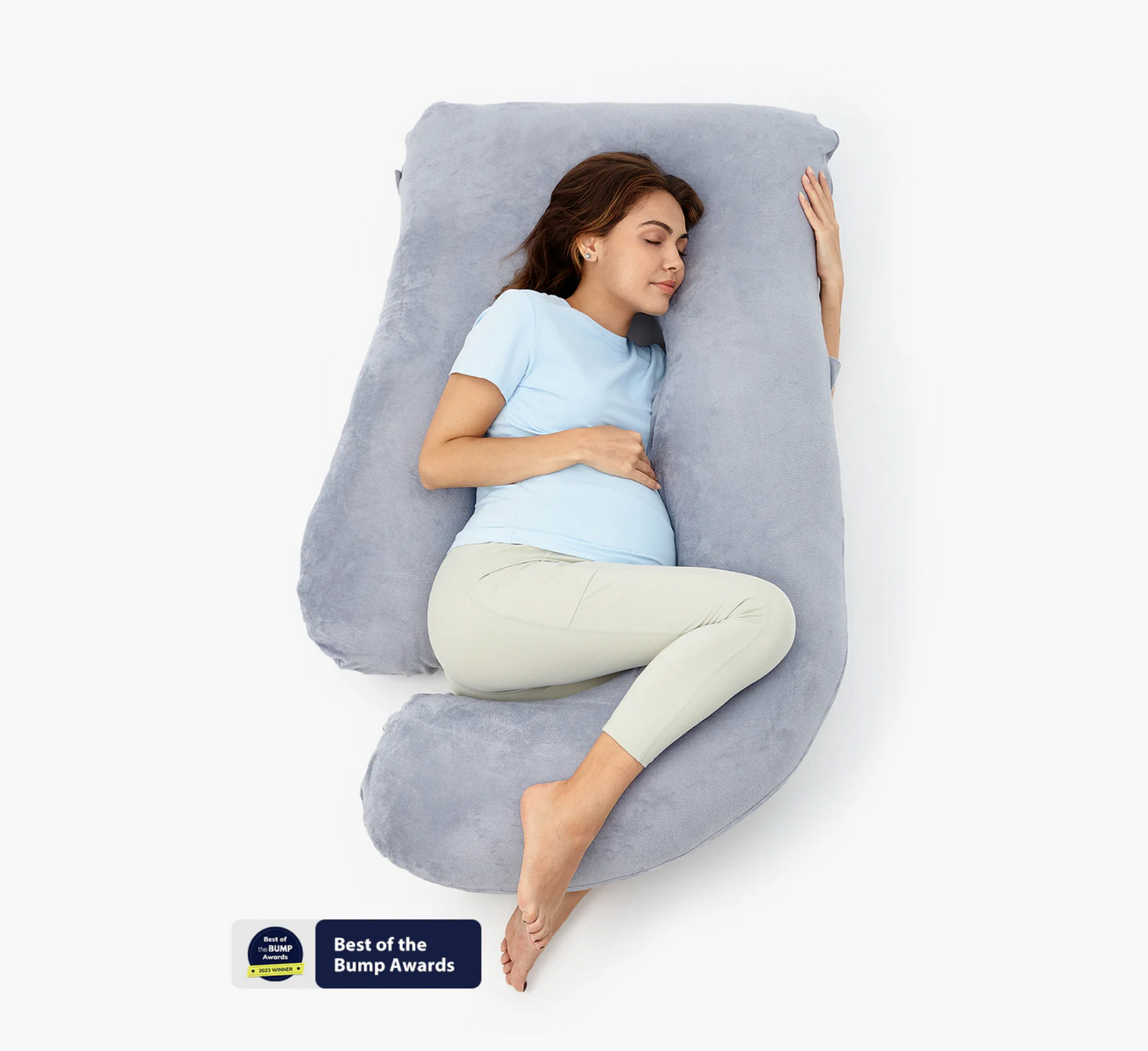 Jastëk trupi për nënë në formë U - Momcozy Huggable