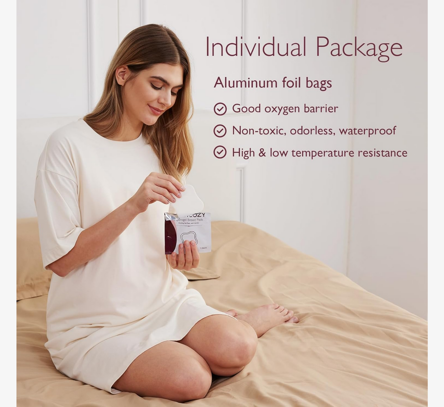 Disqe gjiri Momcozy Hidrogel (Disqe xheli qetësues) *6 copë