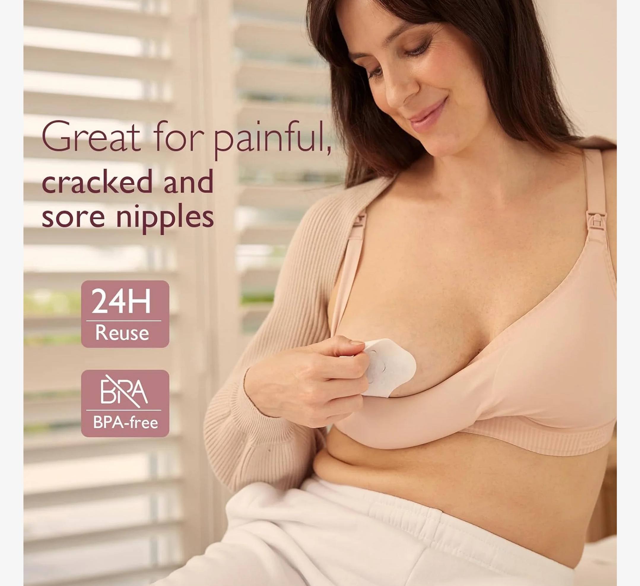 Momcozy Hydrogel Breast Pads (Soothing Gel Pads) *6pcs