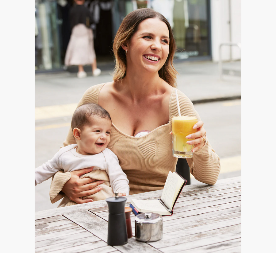Momcozy M6 Mobile Style Hands-Free Single Breast Pump