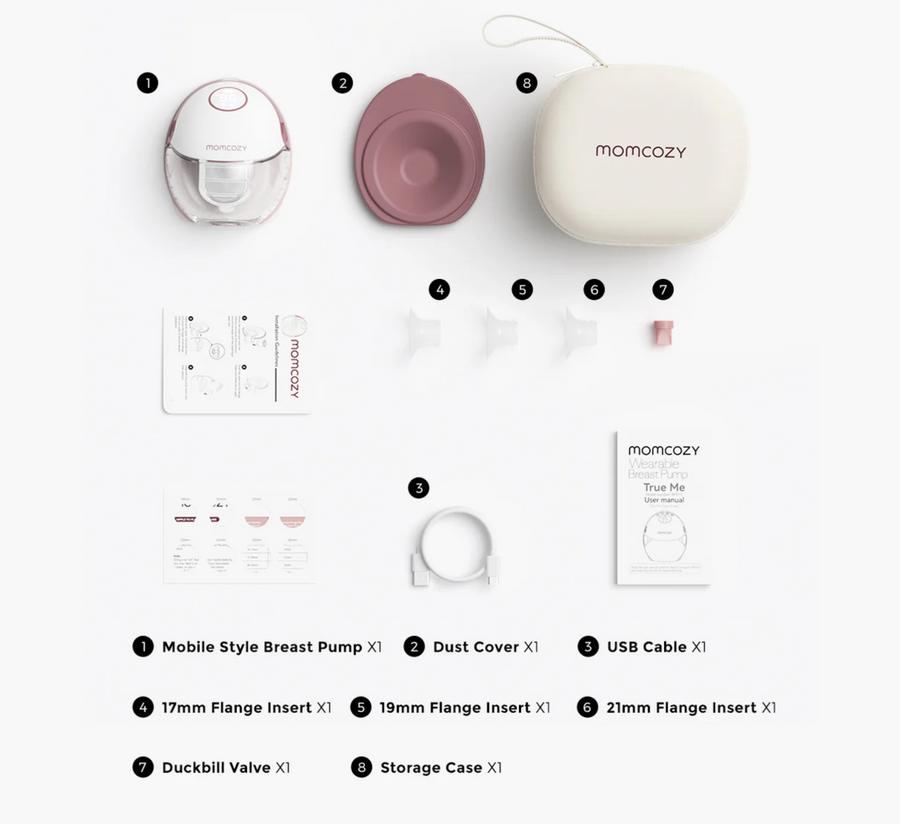 Momcozy M6 Mobile Style Hands-Free Single Breast Pump