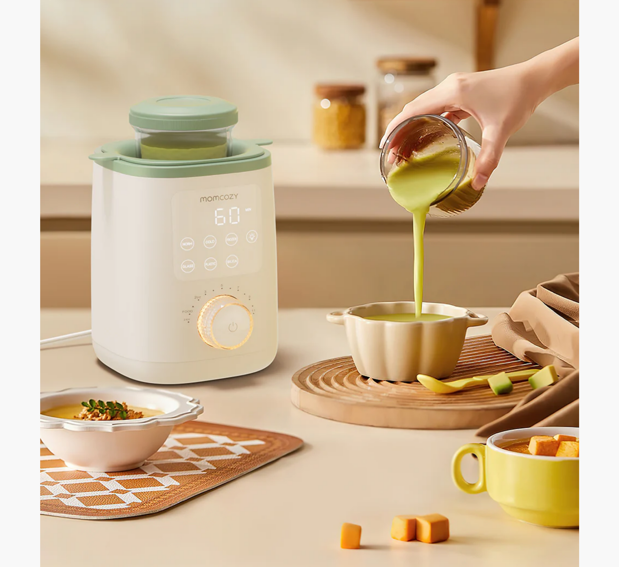 Momcozy MW02 Nutri Smart Analog Baby Bottle Warmer