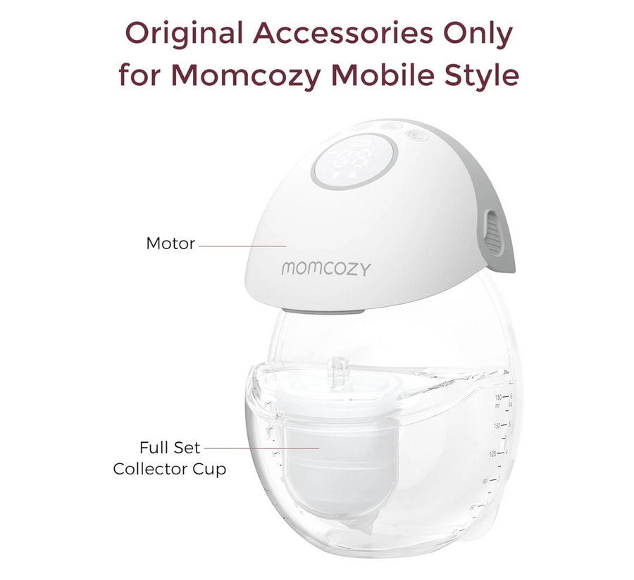 Momcozy Milk Collection Container Set 24mm Flange for Mobile Style M6