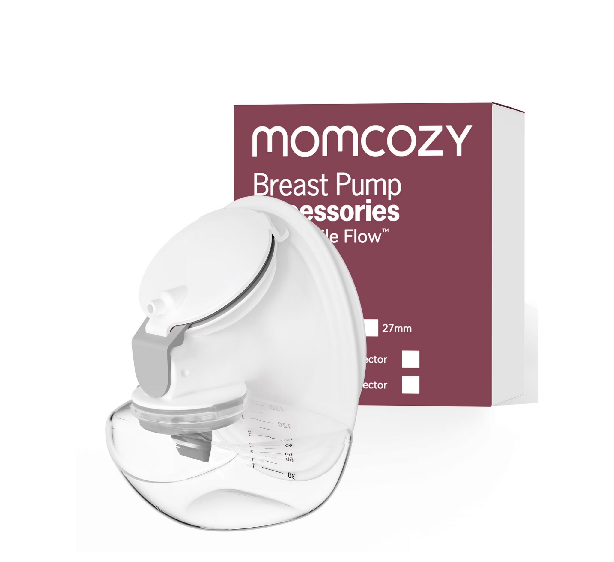 Momcozy Mobile Flow Breast Pump Accessories Full Set Collector Cup (24mm Flange)