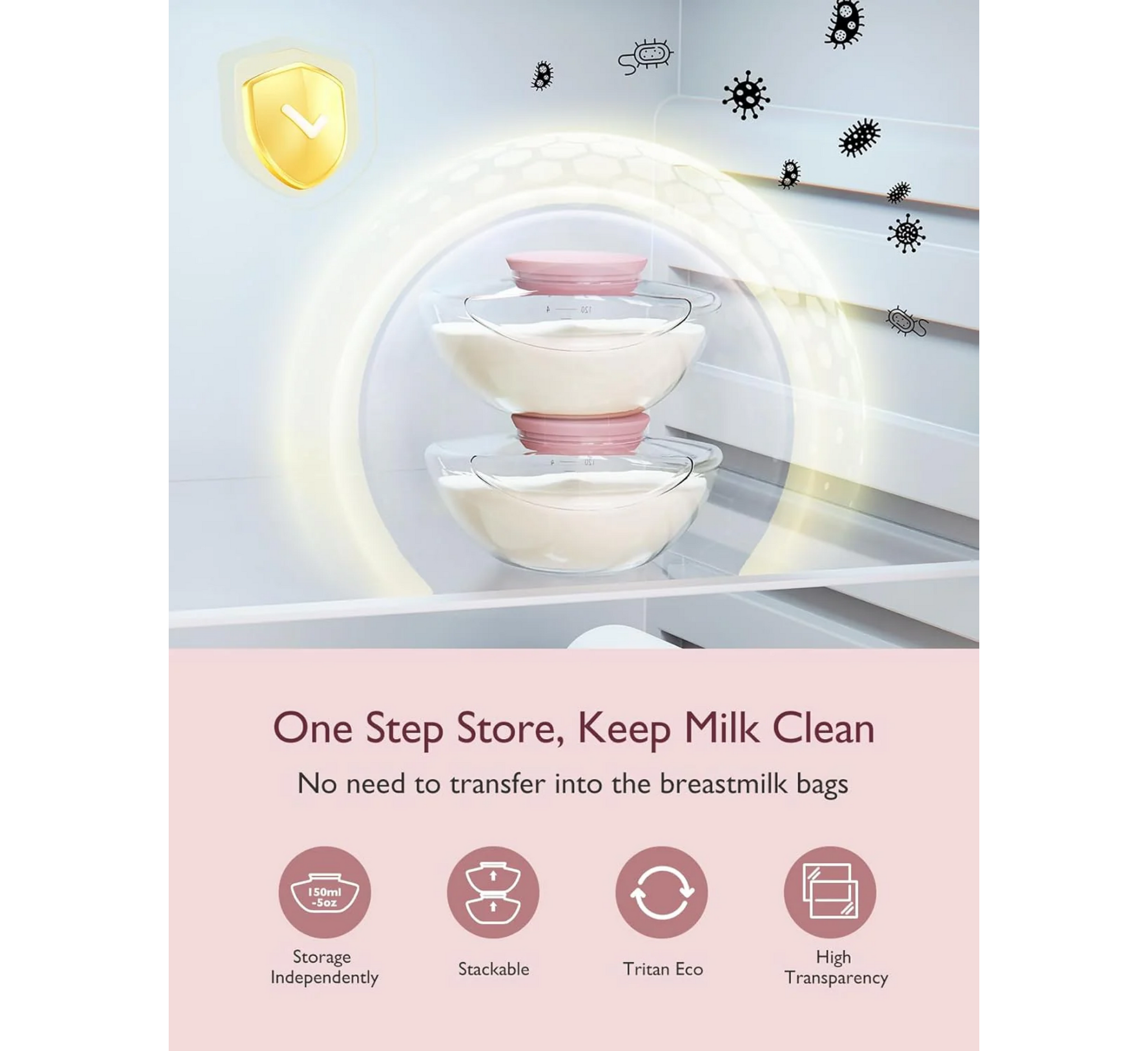 Pompë gjiri e dyfishtë pa duar Momcozy Mobile Flow™ | M9