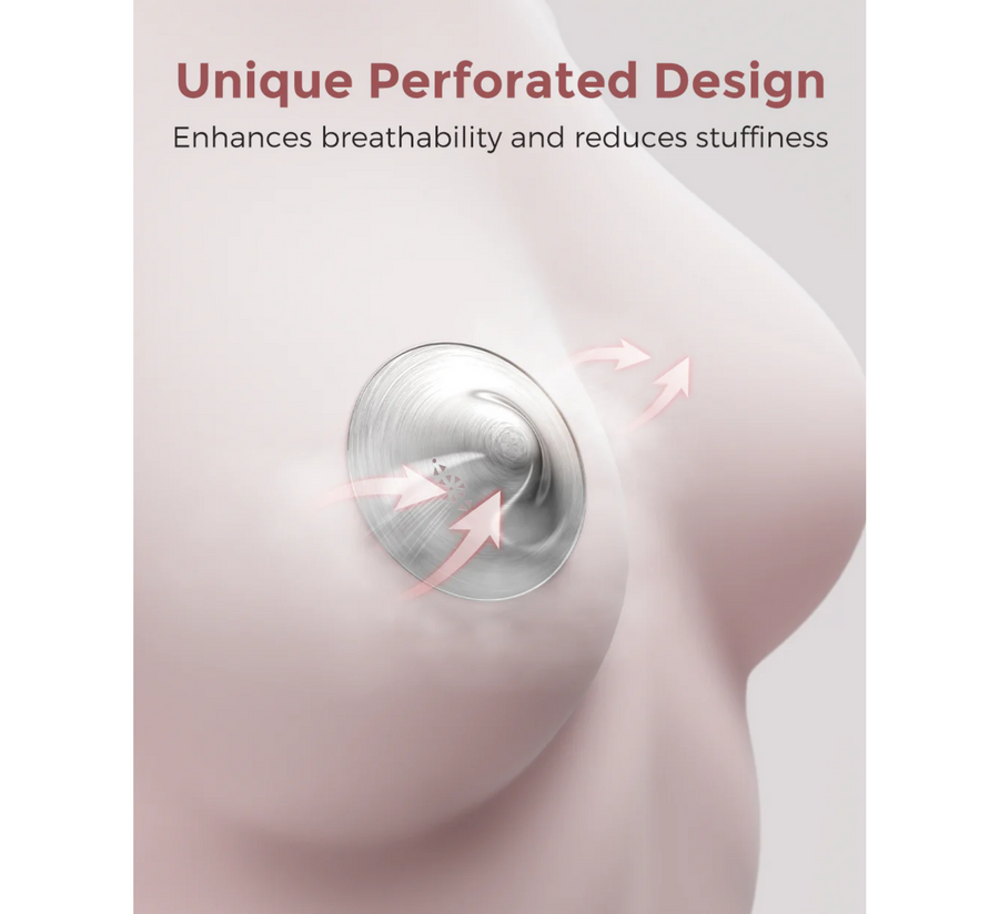 Momcozy Original 999 Silver Nipple Shields