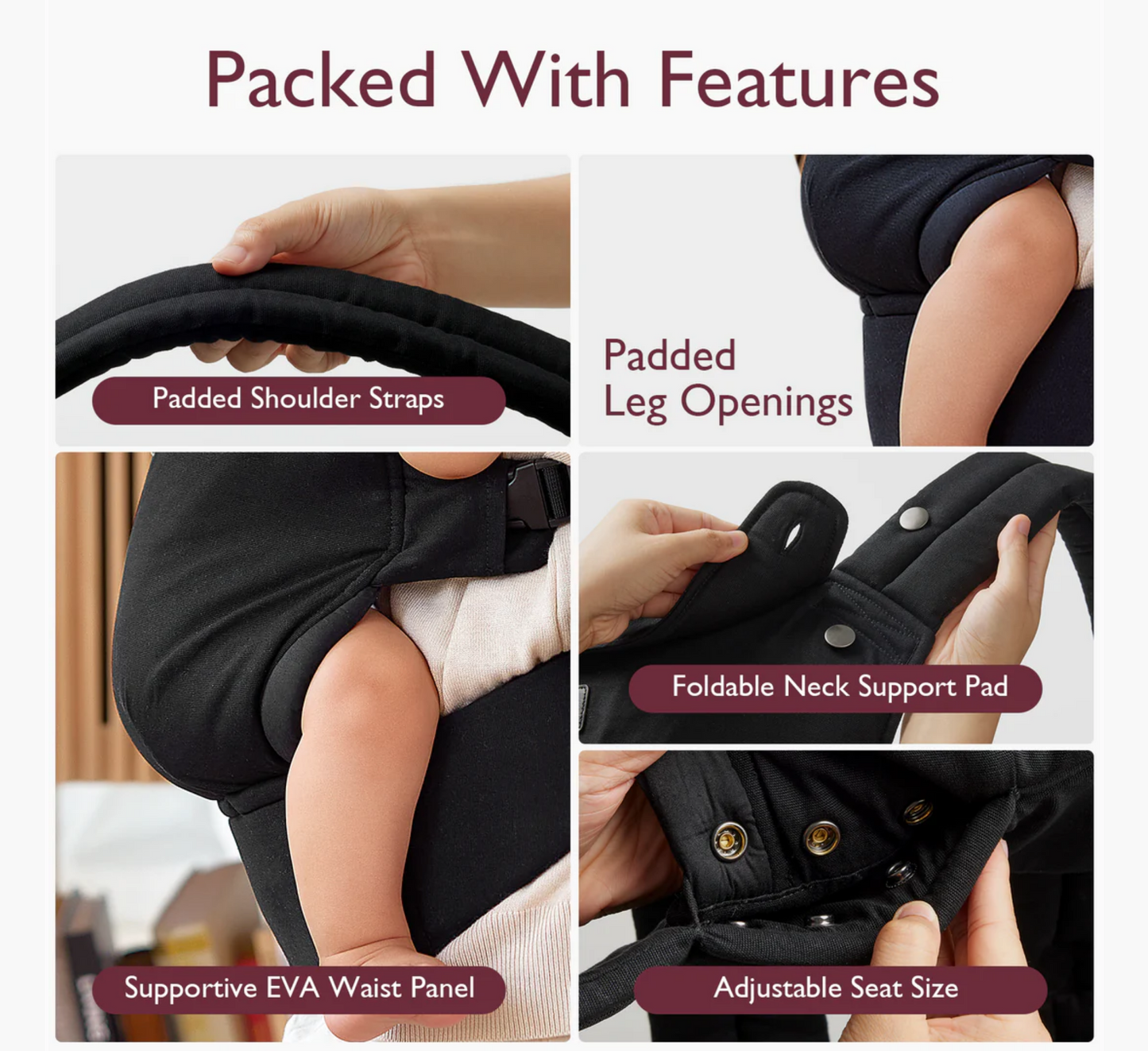 Transportuesi për foshnje Momcozy PureHug