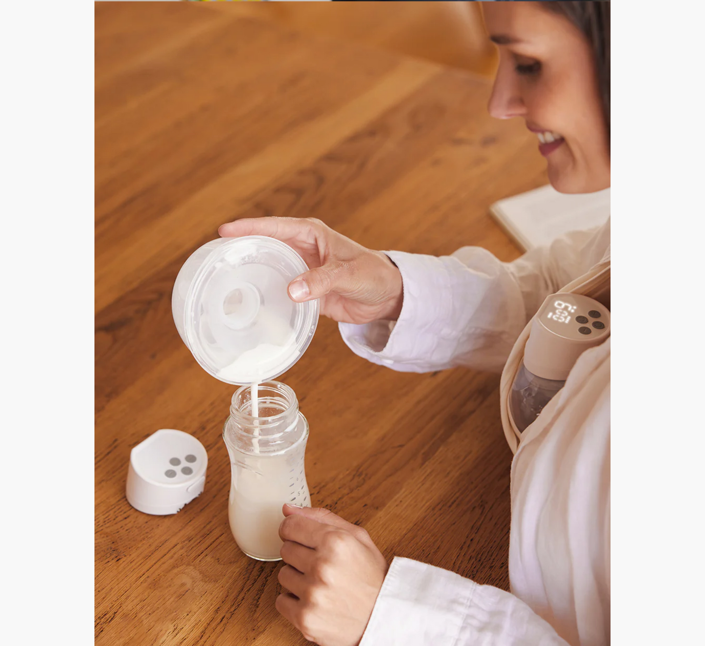 Pompë gjiri e dyfishtë Momcozy S12 Pro e veshshme 