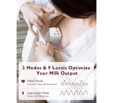 Pompë gjiri e dyfishtë Momcozy S9 Pro e veshshme 