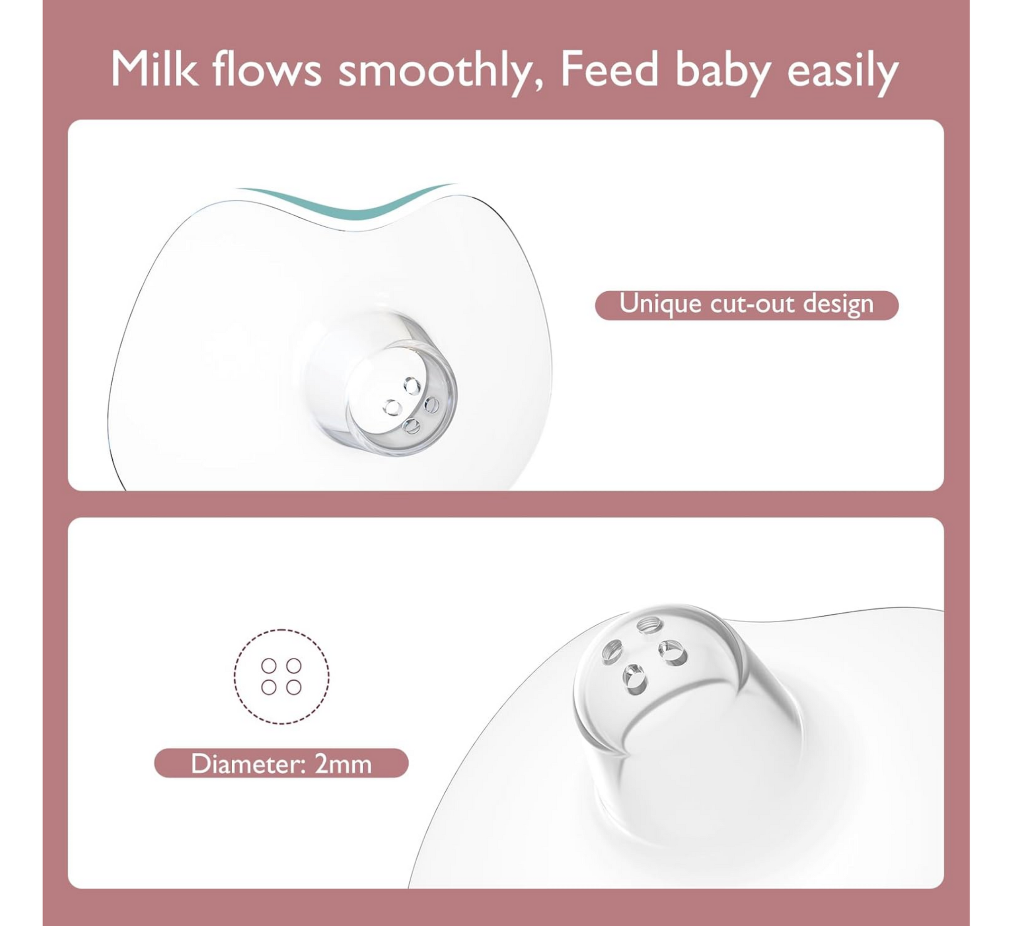 Mbrojtëse për thithka prej silikoni Momcozy