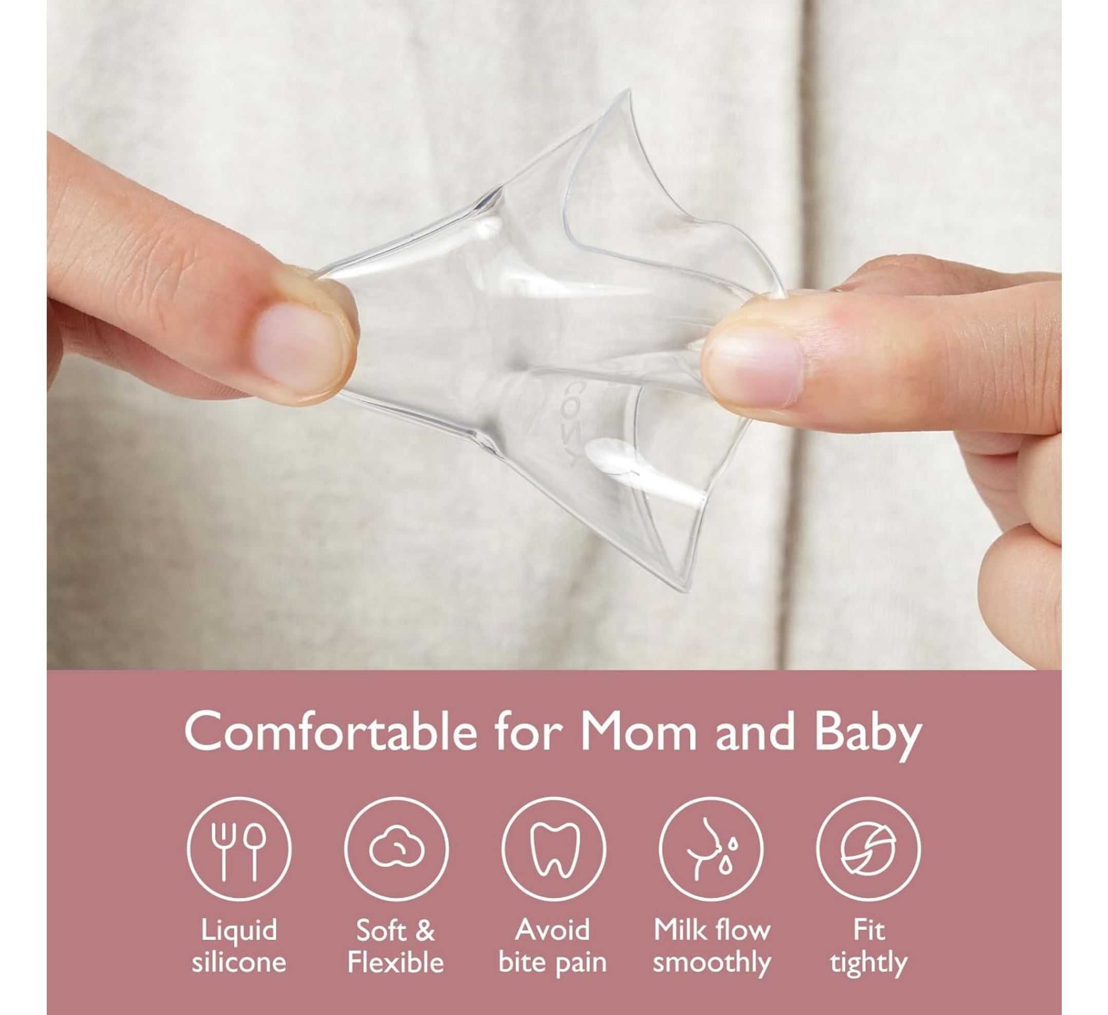 Momcozy Silicone Contact Nipple Shields