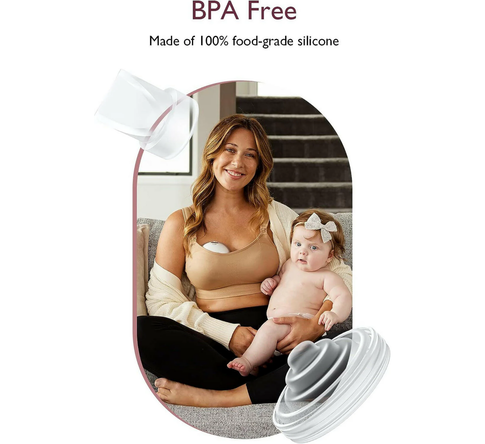 Diafragmë + Valvul Silikoni Momcozy për M5