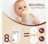 Qese për Ruajtjen e Qumështit të Gjirit Momcozy Spout *60 copë