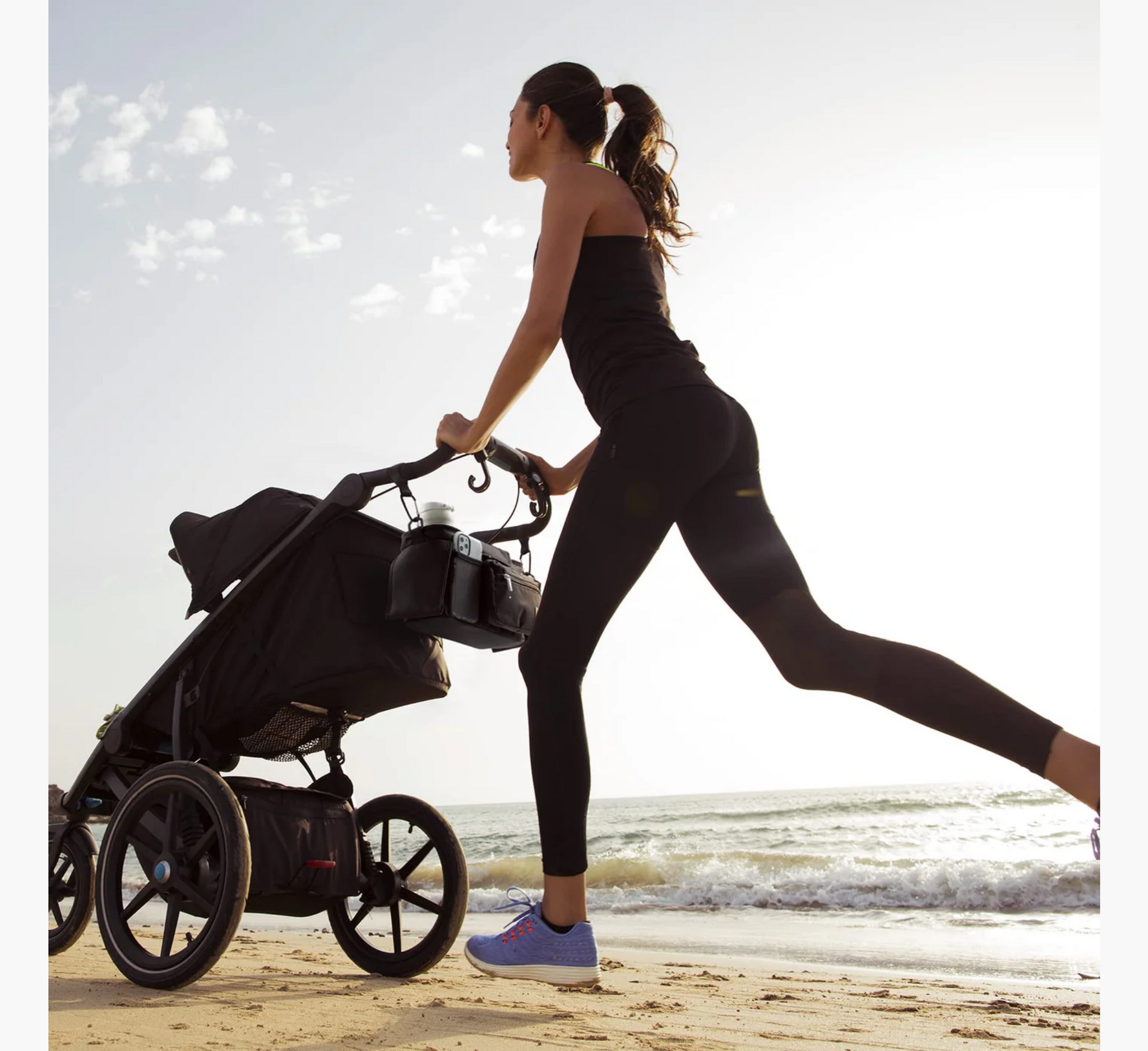 Momcozy Stroller Organizer with Cup Holders