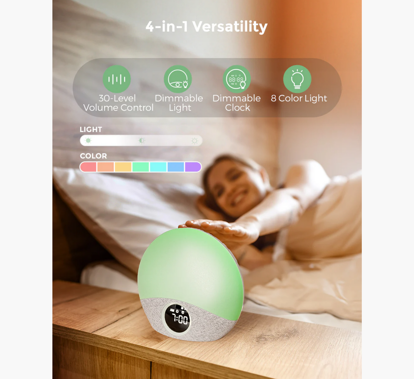 Makina e Zërit të Diellit Momcozy - Dritë Zgjimi