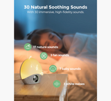 Momcozy Sunrise Sound Machine - Wake-up Light
