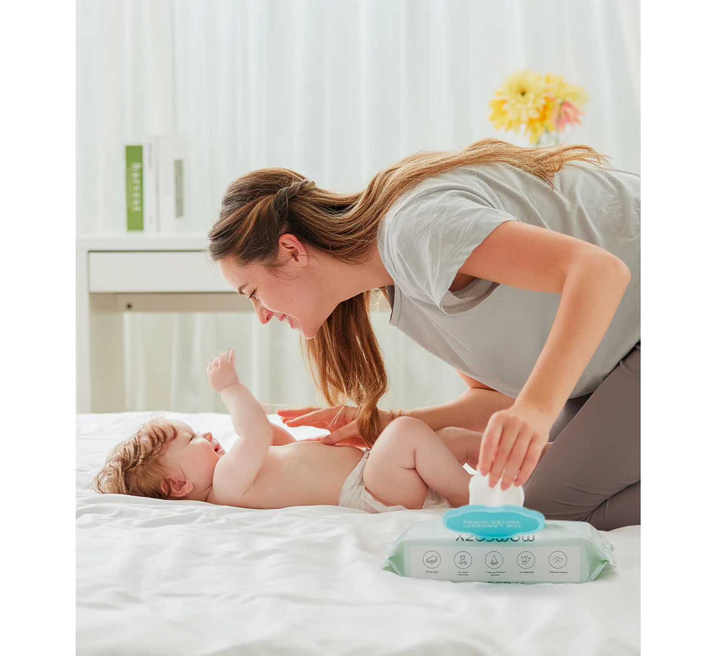 Peceta uji Momcozy - Dizajn me madhësi ekstra të madhe