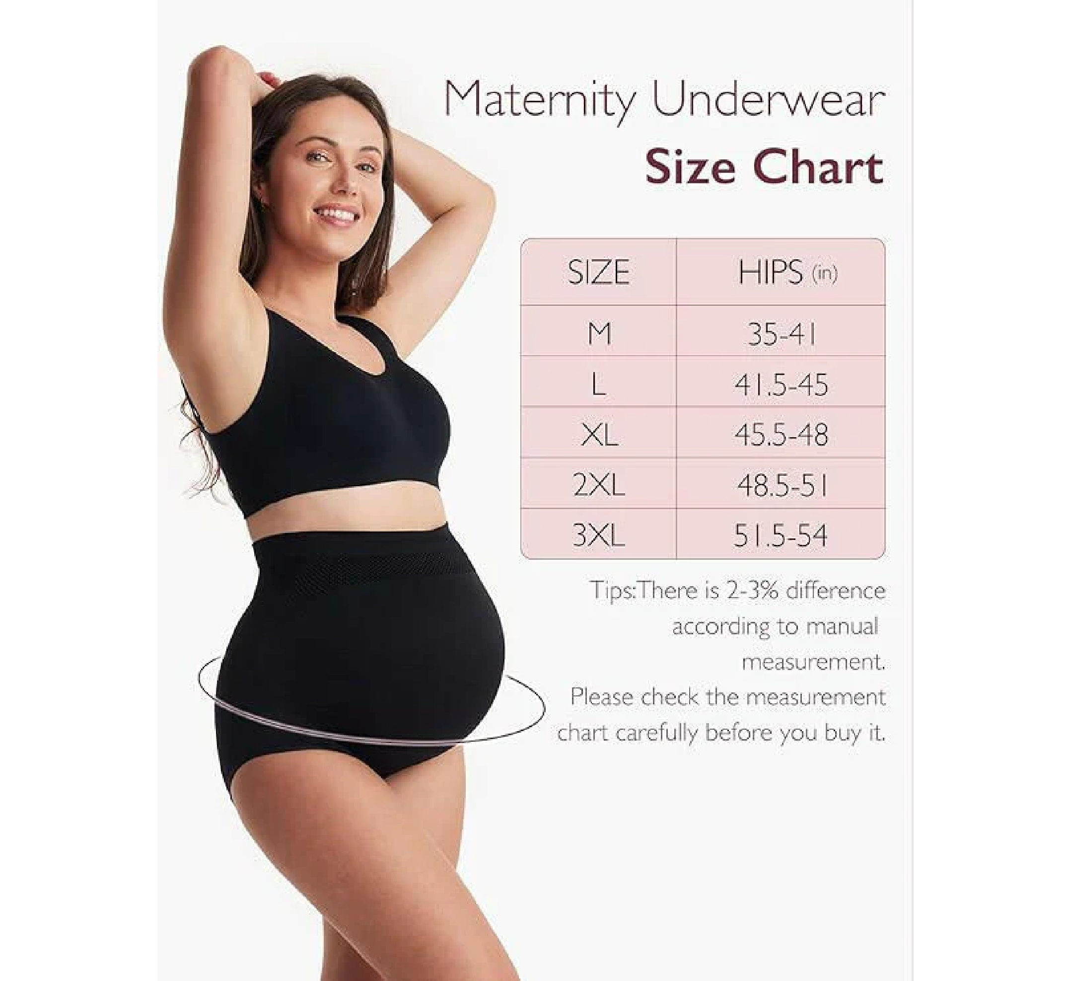 Momcozy Women's Maternity High Waist Underwear *3 Pack