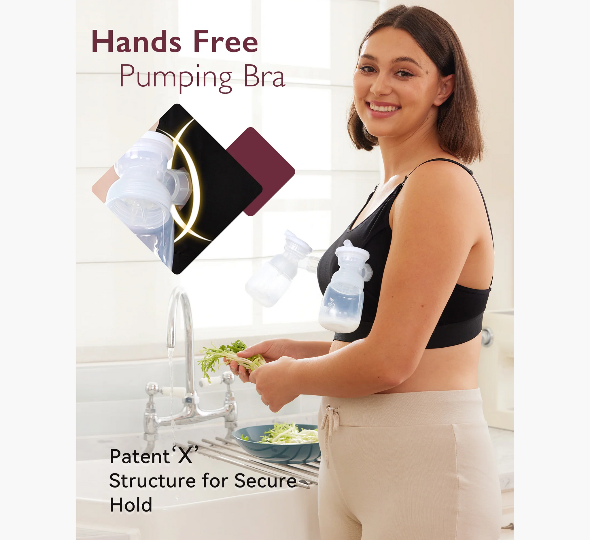 Sutjenë Momcozy YN08 me pompë pa duar