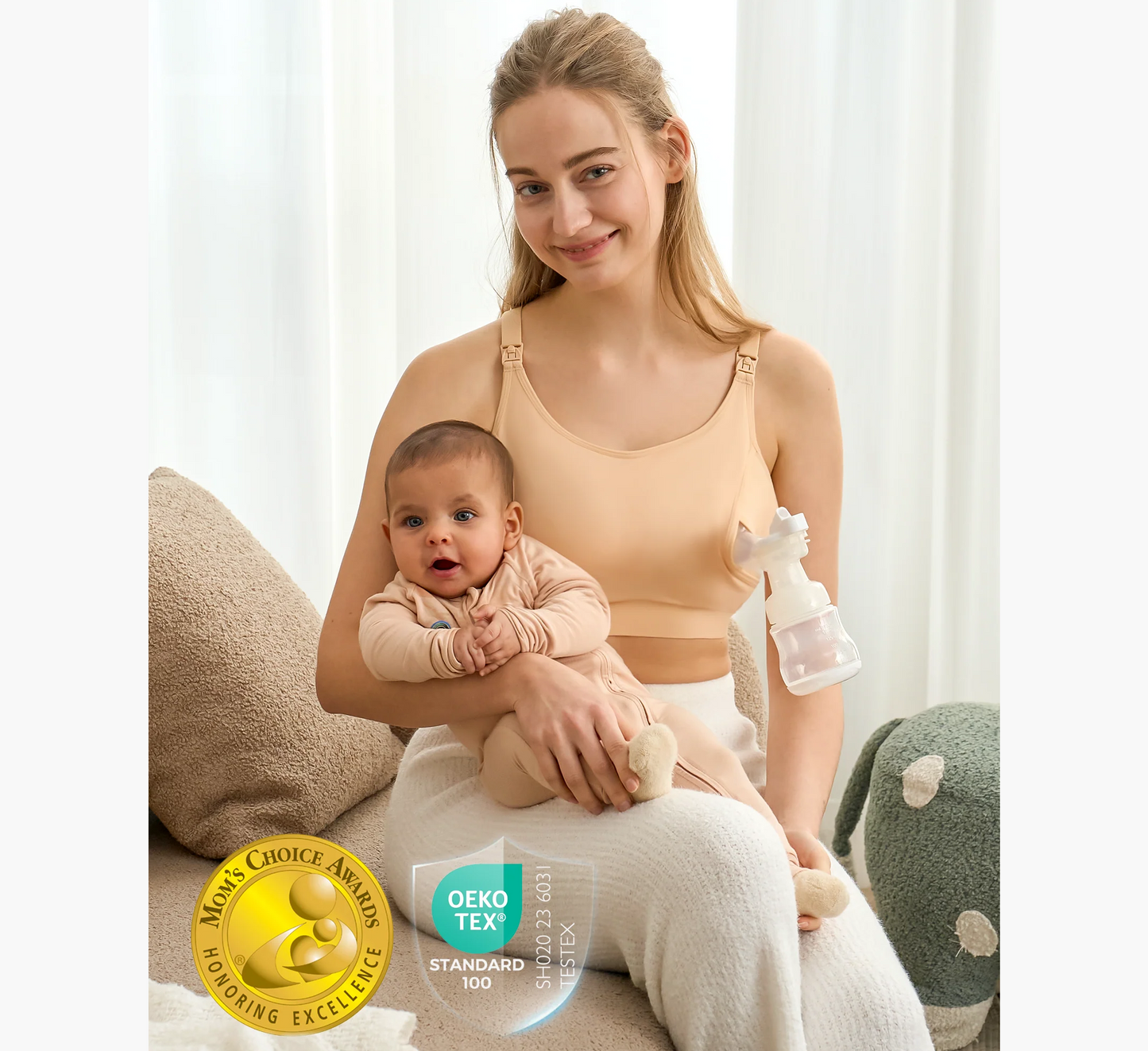 Sutjenë Momcozy YN08 me pompë pa duar