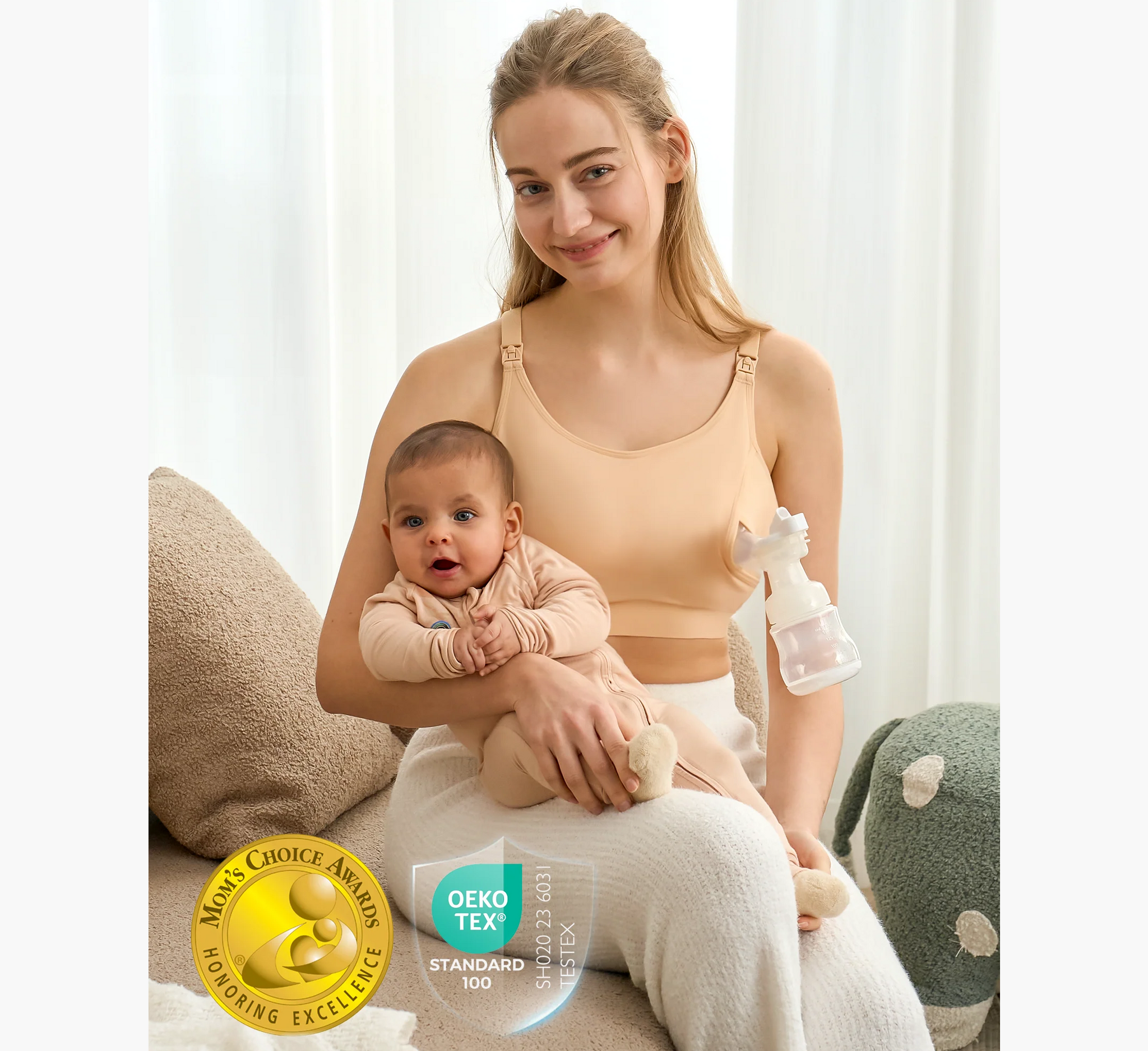 Sutjenë Momcozy YN08 me pompë pa duar