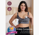 Sutjena Momcozy YN12 4 në 1 me pompë pa duar, ngjyrë leopardi