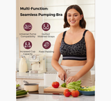 Sutjena Momcozy YN12 4 në 1 me pompë pa duar, ngjyrë leopardi