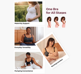 Sutjena Momcozy YN12 4 në 1 me pompë pa duar, ngjyrë leopardi