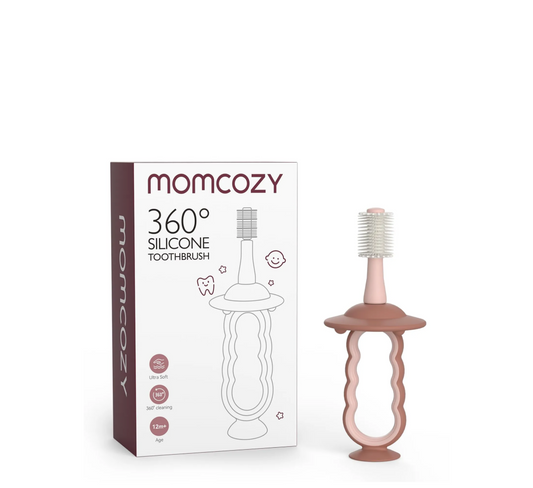 Momcozy 360° Baby Silicone Toothbrush