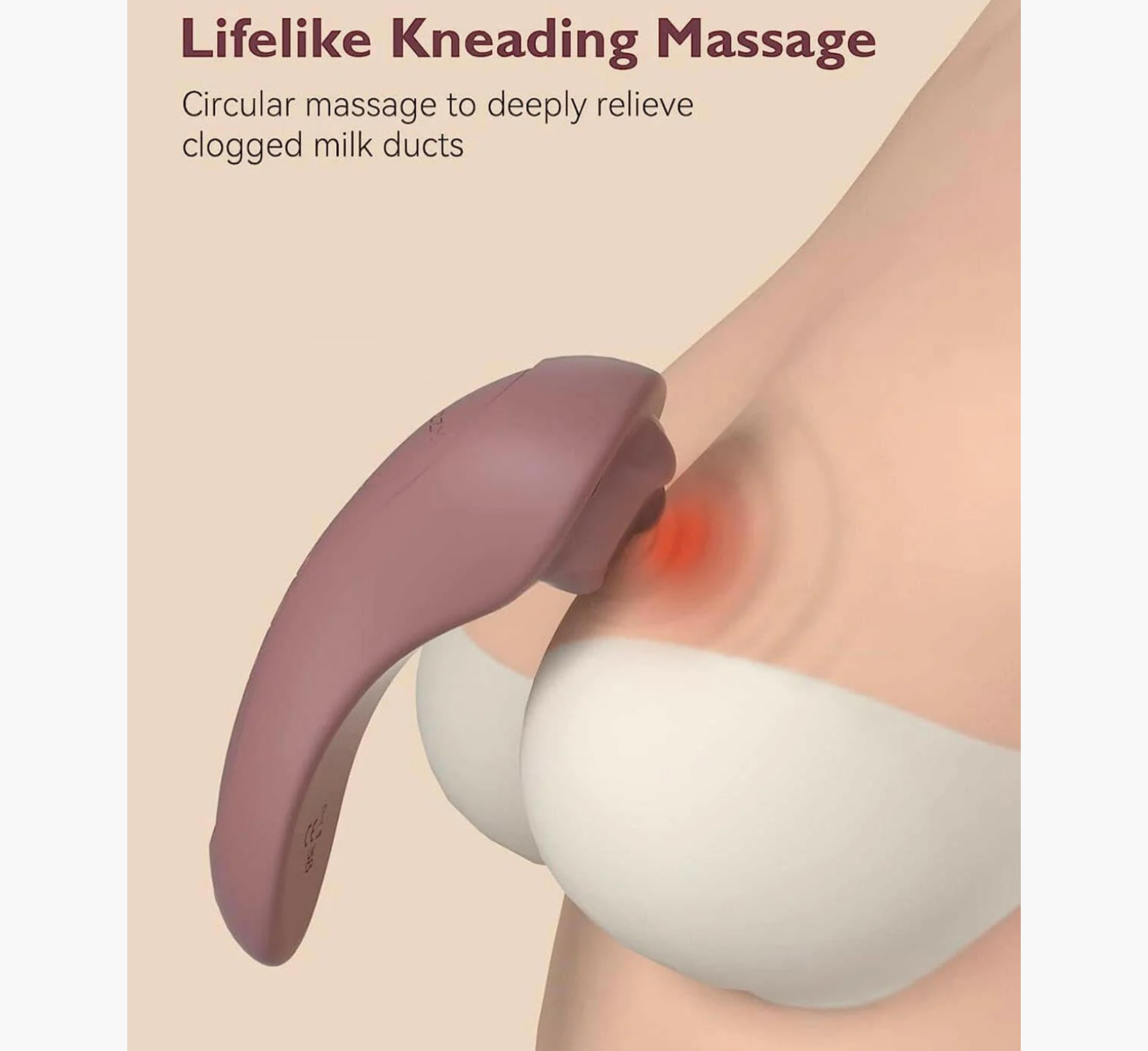 Momcozy 3in1 Kneading Lactation Massager