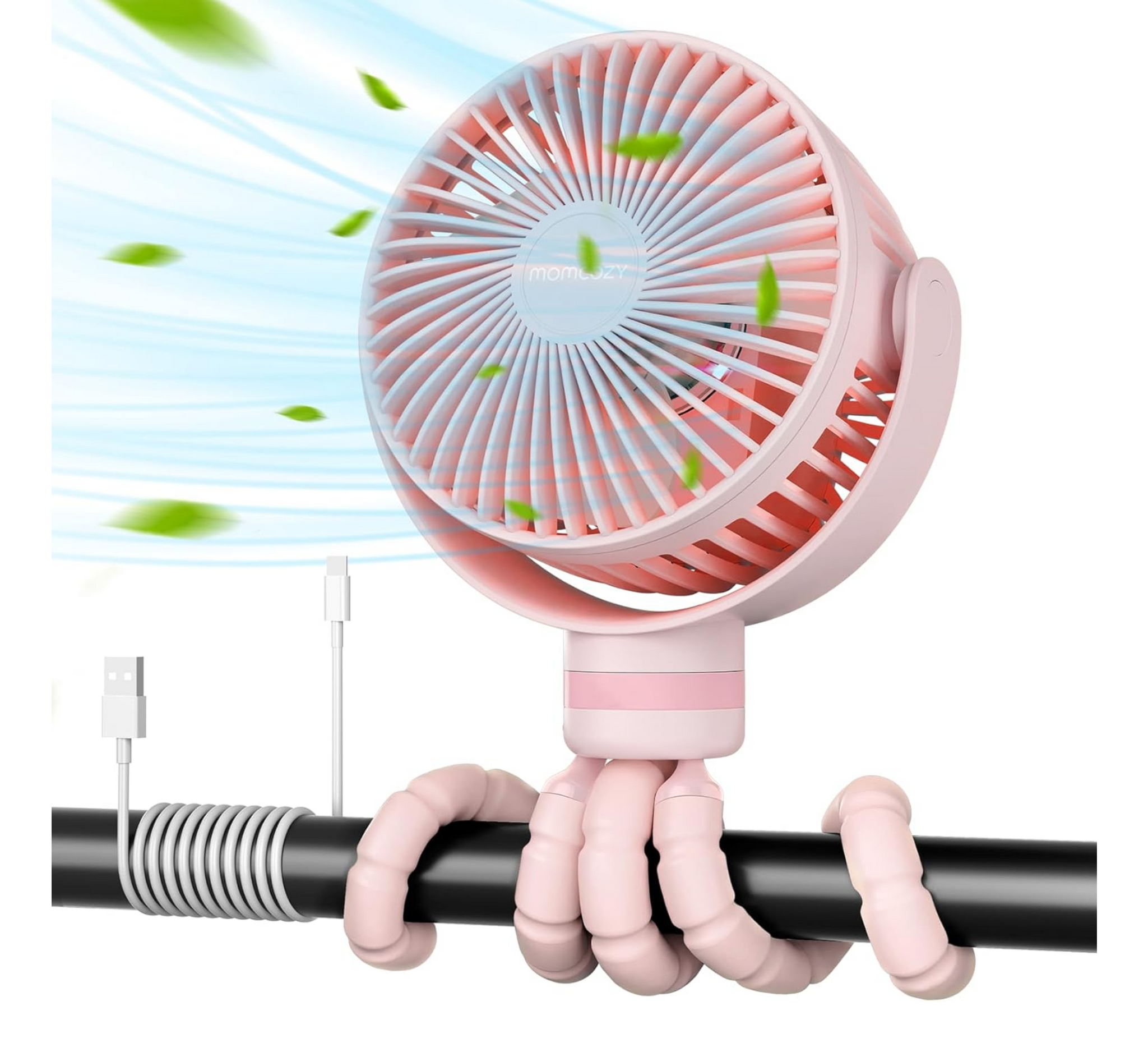 Momcozy 8000mAh Portable Stroller Fan