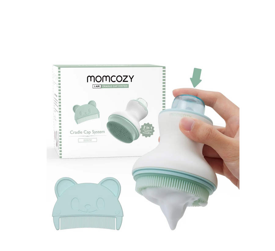 Momcozy﻿ Innovative Baby Cradle Cap Brush