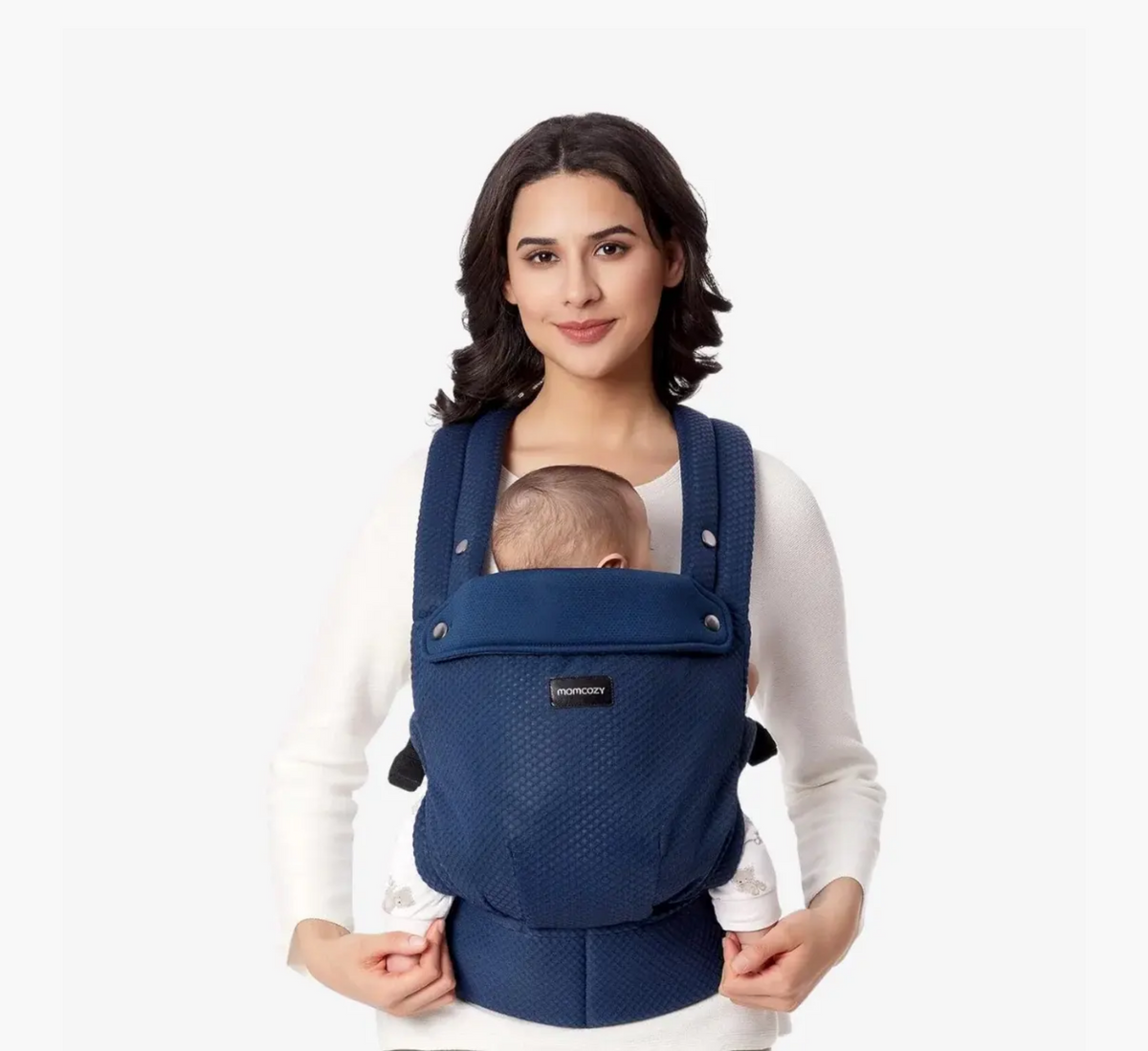 Носител за бебе Momcozy PureHug Air Mesh - розов