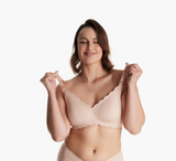 Momcozy YN46 Seamless Support Floral Nursing Bra