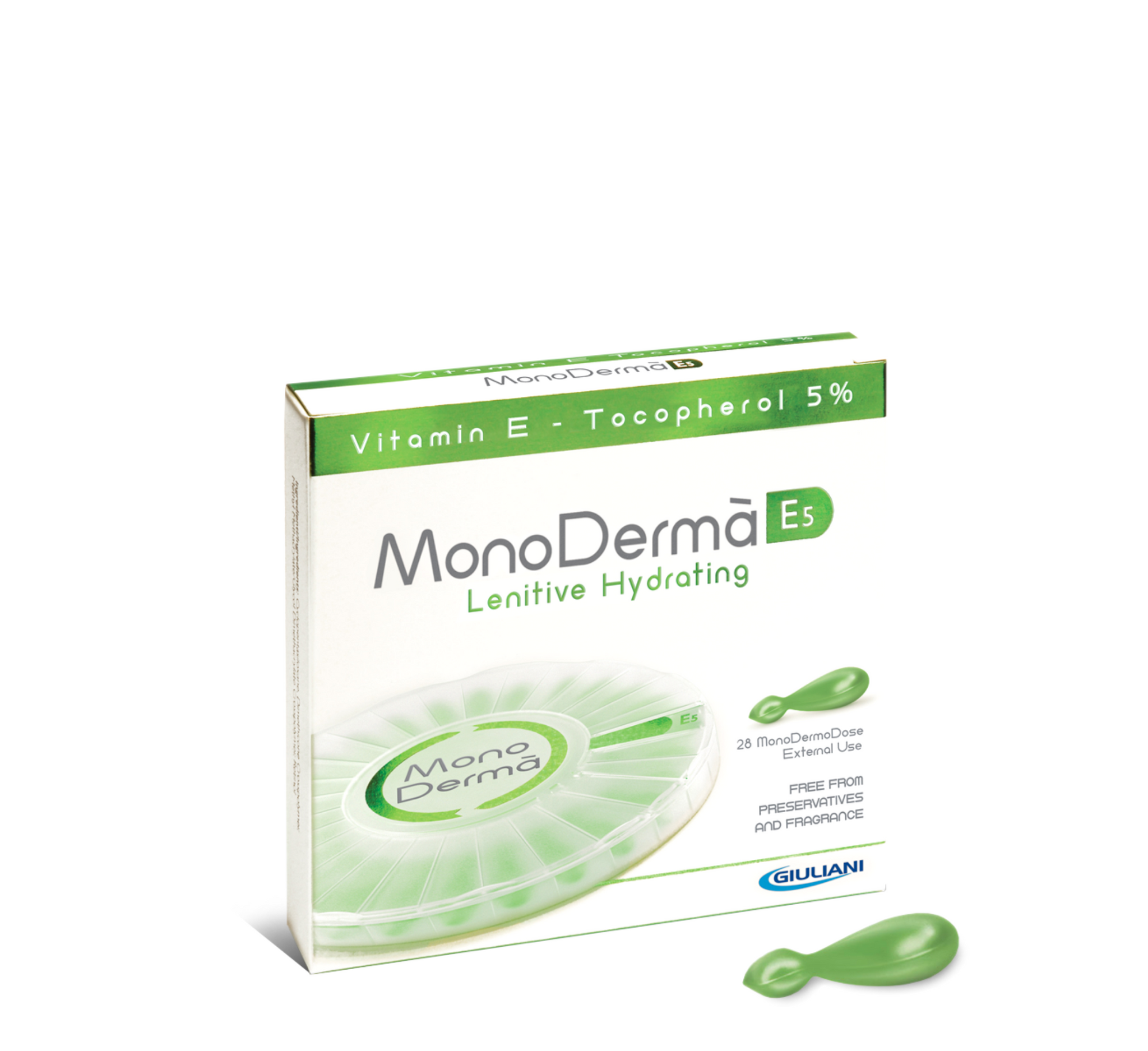 MonoDerma E5 Hidratues Lenitiv *28 copë