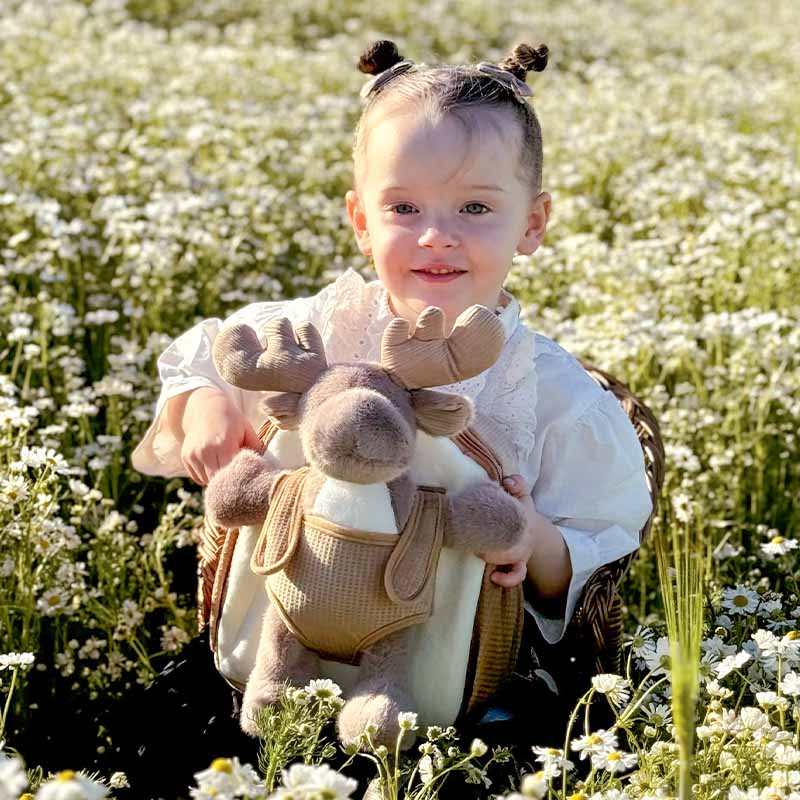 Moonkie Hug & Go™ Mossy the Reindeer