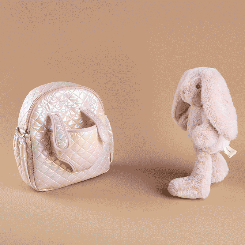 Moonkie Hug & Go™ Rosie Hop the Bunny Backpack