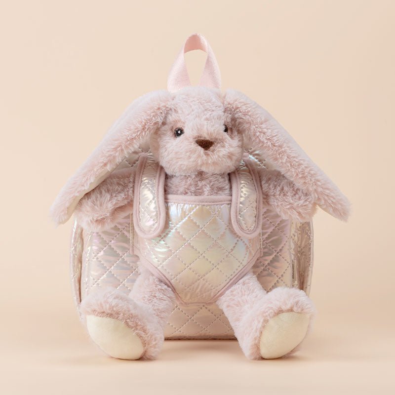 Moonkie Hug & Go™ Rosie Hop the Bunny Backpack