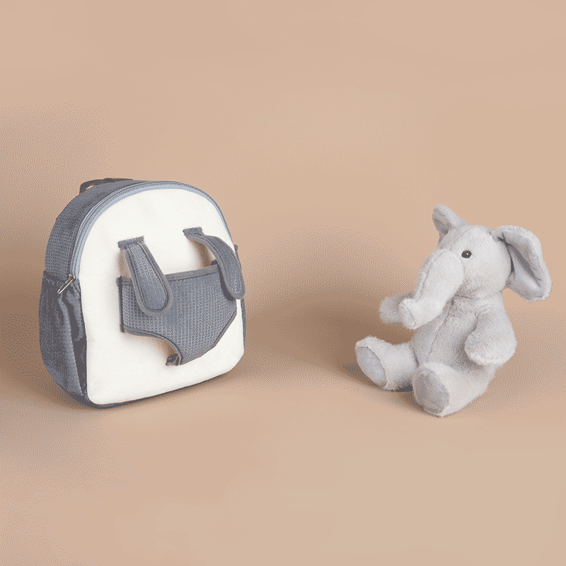 Moonkie Hug & Go™ Babu the Elephant