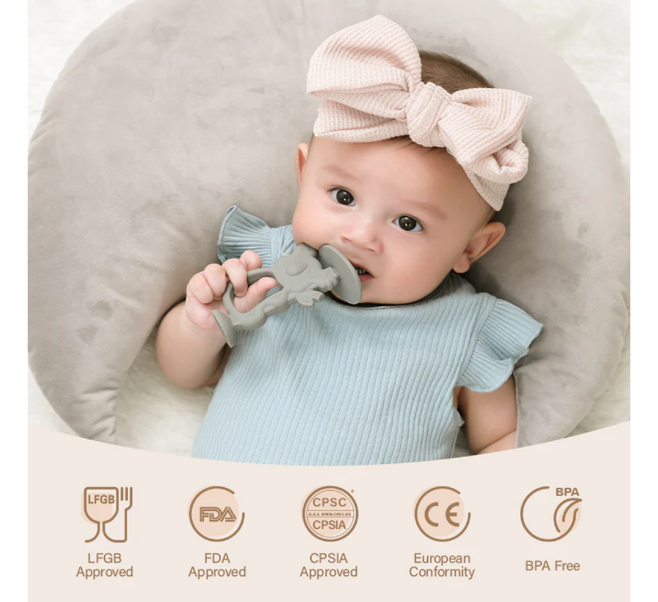 Moonkie 2 in 1 Koala Teether 6 Months+